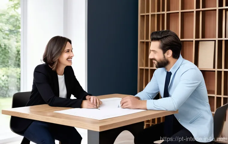 인테리어 디자이너로서 고객과의 갈등 해결 방법 - **"A Magia de Escutar Atentamente: The Magic of Listening Attentively"**
    A female interior desig...